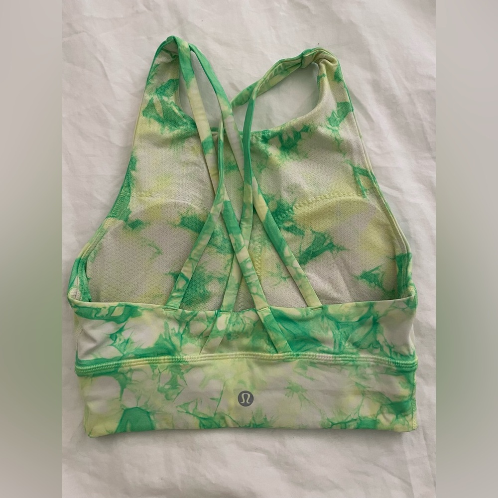 Lululemon Energy High-Neck Longline Bra - Size 4